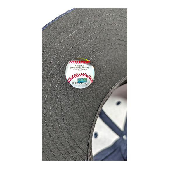 BOSTON RED SOX NAVY BLUE MVP AUTHENTIC MLB BASEBALL TEAM ADJUSTABLE STRAP - Picture 6 of 8